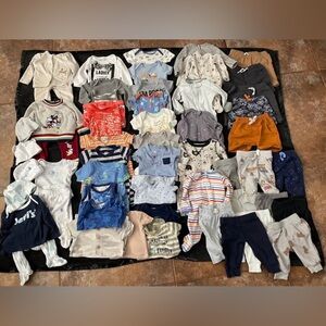 Baby Boy Clothing Lot 0-6 months